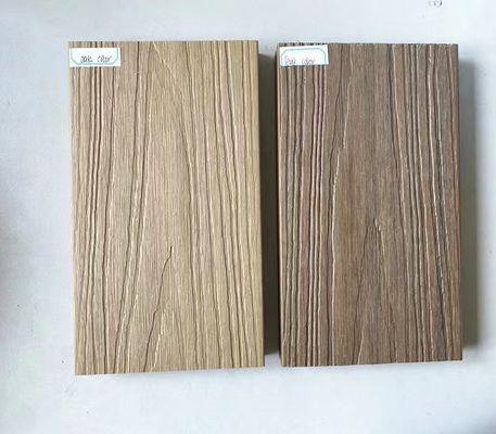 พื้นระเบียงไม้พลาสติกรีไซเคิล 100% กันลื่น Wood Plastic Composite WPC