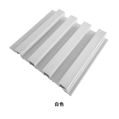 ความต้านทานรังสียูวี Wpc Wall Cladding Fade Resistant Railway Platform Wpc แผงผนังภายนอก