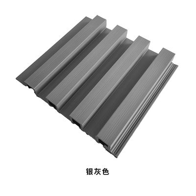ความต้านทานรังสียูวี Wpc Wall Cladding Fade Resistant Railway Platform Wpc แผงผนังภายนอก