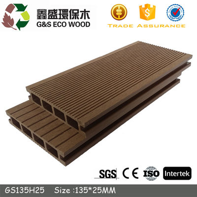 แม่พิมพ์ทน WPC Hollow Board สระว่ายน้ำ WPC Decking Tiles พื้นกันน้ำ