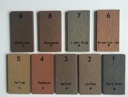 สระว่ายน้ำ Wpc Decking Tiles พื้นกันน้ำ Solid Core Composite Decking