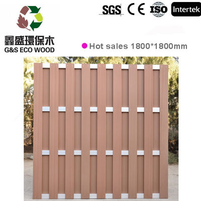 ไม้รั้ว ไม้ระแนงผสมพลาสติก WPC ไม้รั้ว WPC Wood Plastic 200 X 200mm