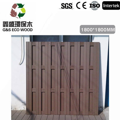 ไม้รั้ว ไม้ระแนงผสมพลาสติก WPC ไม้รั้ว WPC Wood Plastic 200 X 200mm