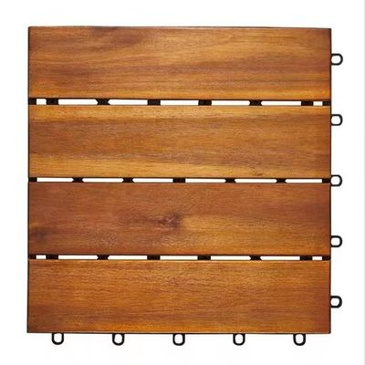WPC HDPE Diy Interlocking Deck Tiles Flooring Wpc Wood Plastic Composite Decking