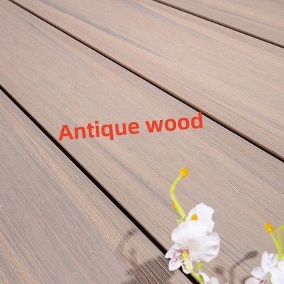 Anti Corrosion 4m Hollow Composite Decking Wood Plastic Composite Panel