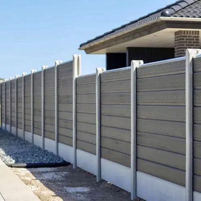 Good Visual 146 X 22mm Composite Fencing Panels แผงรั้วไม้คอมโพสิต